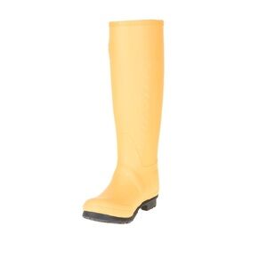 Yellow Knee-High Rain Boots